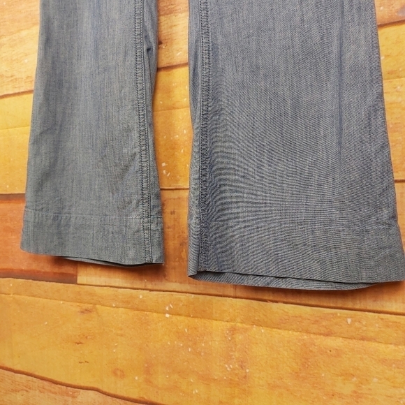 🍄3/50$🍄 The North Face chambray wide leg light pants cotton blend size 4 - Picture 4 of 8